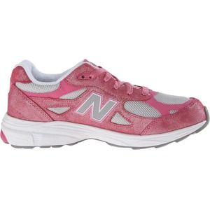 New Balance 990 Pink Rose Sparkle Running Sneakers Kids Youth Size 4-7 KJ990MRG